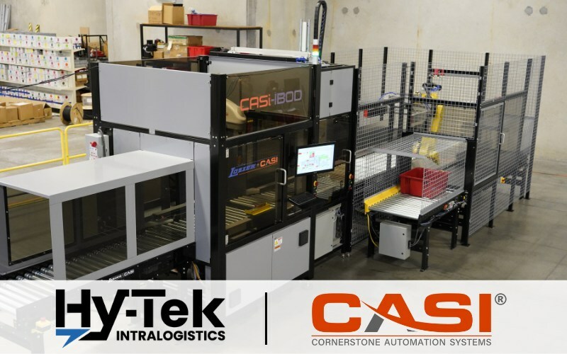 Hy-Tek Intralogistics and CASI Announce Partnership A Roadmap To Integrate Warehouse Automation